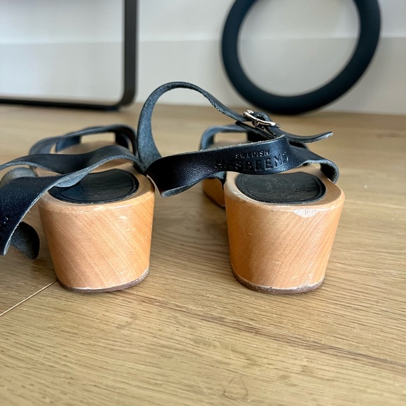 Swedish Hasbeens Clog Sandals 37 - Picture 3 of 6